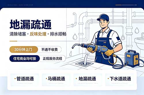 常熟地漏疏通