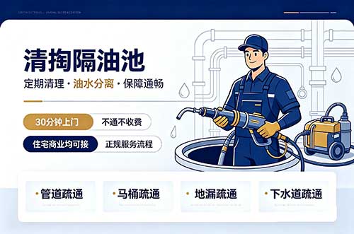 常熟清掏隔油池